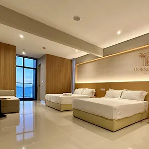 아파트호텔 Borneotel The Shore Kk By Chg 코타키나발루